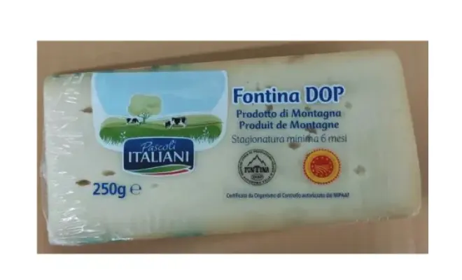 Confezione di Fontina DOP