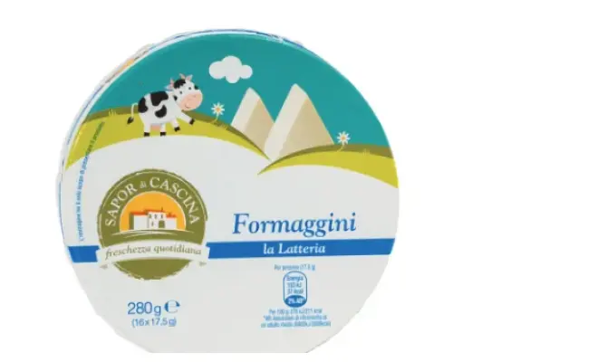 Confezione di FORMAGGINI 280G