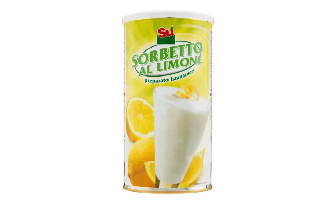 Confezione di Preparato in polvere per sorbetto al limone