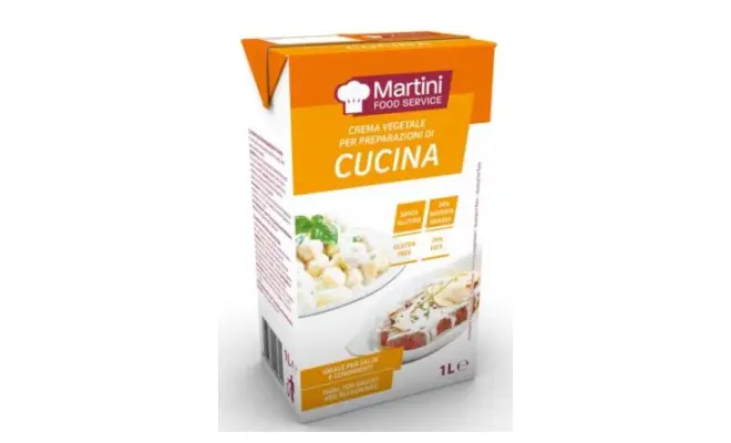 Confezione di Crema vegetale per preparazioni di cucina