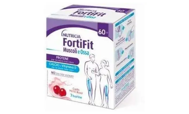 Confezione di FORTIFIT MUSCOLI E OSSA MIRTILLI ROSSI 7BST