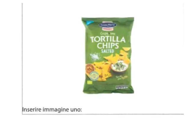 Confezione di Tortilla Chips Salted Biologiche