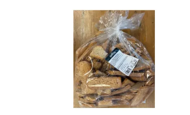Confezione di Fette biscottate con farina integrale - ritagli