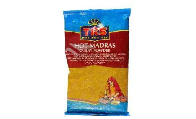 Confezione di TRS Madras Hot Curry Powder