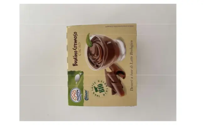 Confezione di BUDINO CREMOSO CACAO BIOLOGICO