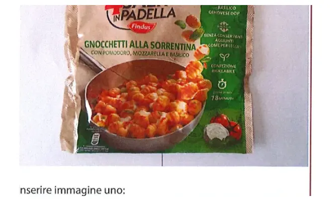 Confezione di Gnocchetti alla Sorrentina 550g
