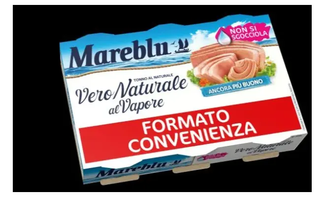 Confezione di Tonno al naturale VERONATURALE AL VAPORE 6x60g e 8x60g