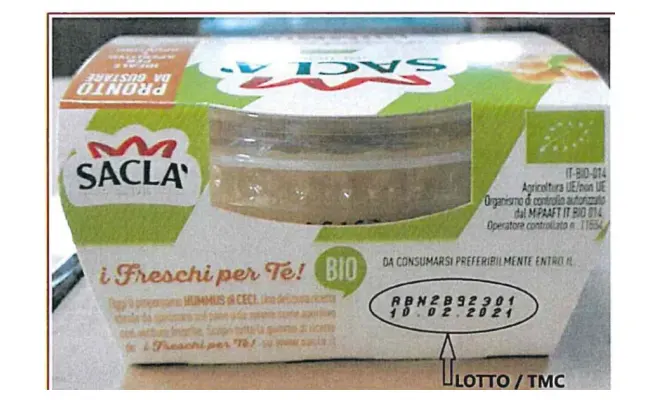 Confezione di I FRESCHI PER TE - HUMMUS DI CECI
