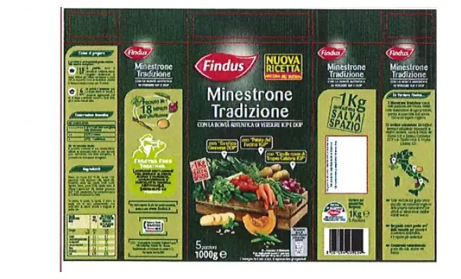 Confezione di Minestrone tradizione 1 kg lotto 7308