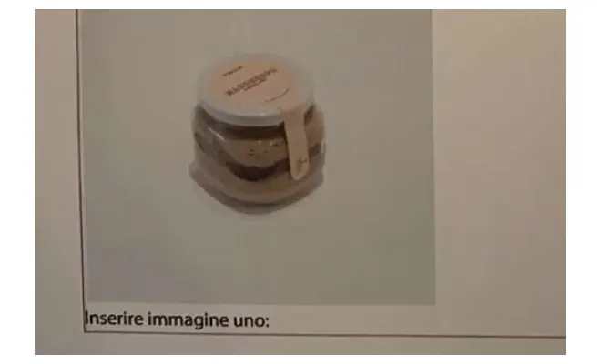 Confezione di Tiramisù nutella