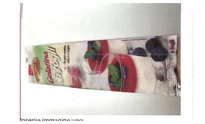Confezione di GELATINA IN FOGLI
