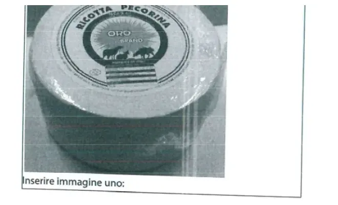 Confezione di RICOTTA PECORINA