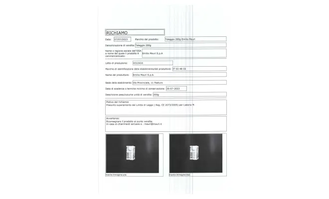 Confezione di Taleggio 200g