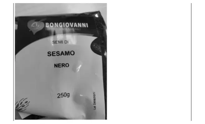 Confezione di SEMI DI SESAMO NERO