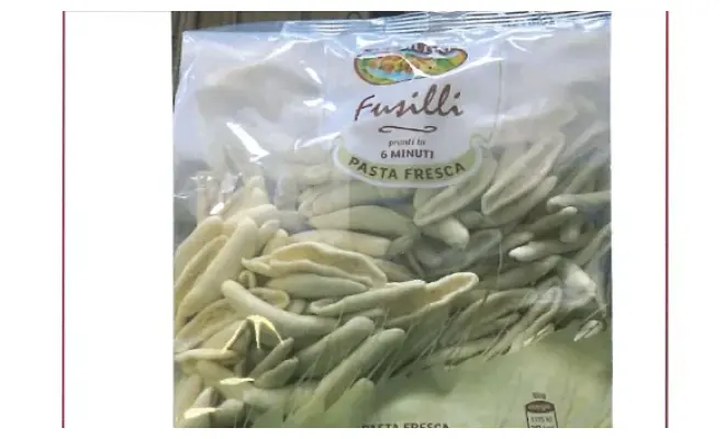Confezione di Pasta fresca di semola di grano duro: orecchiette, fusilli e strozzapreti in confezioni da g.500