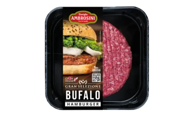 Confezione di HAMBURGER DI BUFALO - 170g skin