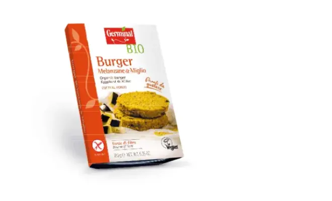 Confezione di BURGER MIGLIO & MELANZANE