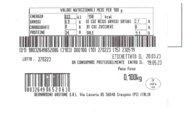 Confezione di Sfilaccio di cavallo 100g