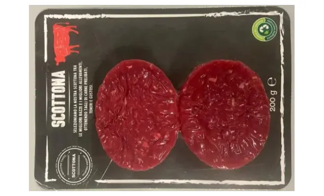 Confezione di TARTARE ¿ CARNE DI SCOTTONA ¿ BOVINO ADULTO
