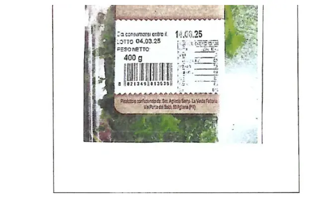 Confezione di Spinaci Cotti g 400