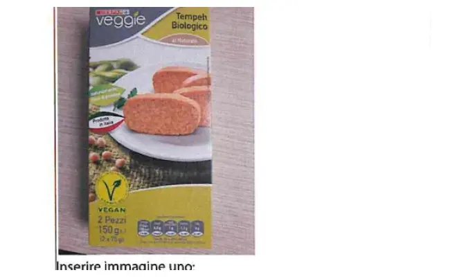 Confezione di TEMPEH BIOLOGICO