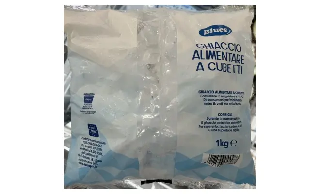 Confezione di Ghiaccio a cubetti 1 kg
