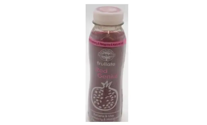 Confezione di Bevanda a base di più frutti (frullato red genius)