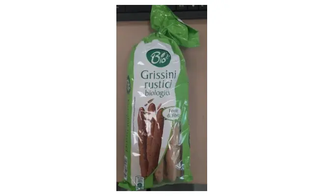 Confezione di GRISSINI RUSTICI BIOLOGICI