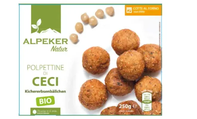 Confezione di POLPETTINE DI CECI
