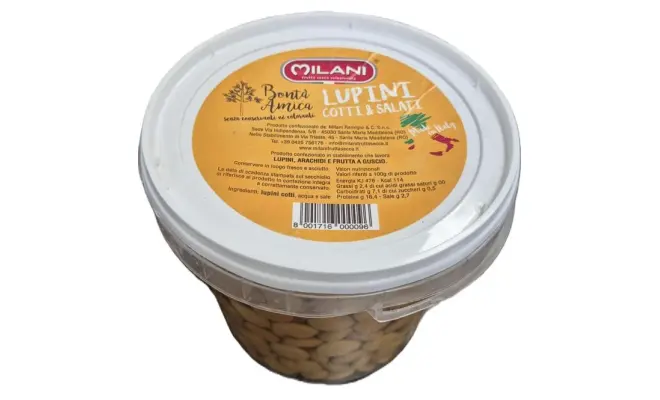 Confezione di Lupini Cotti e salati 1 kg