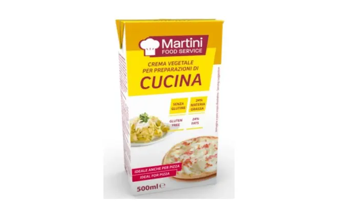 Confezione di Crema vegetale per preparazioni di cucina