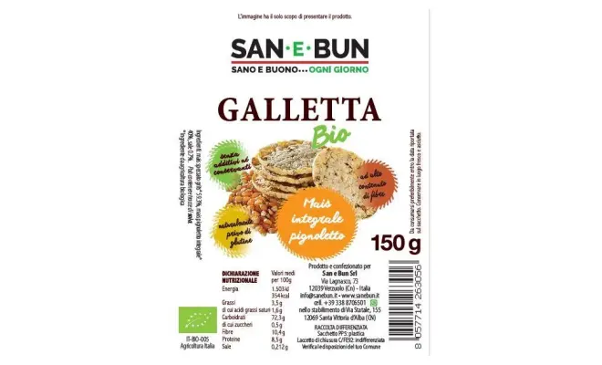 Confezione di Gallette Bio