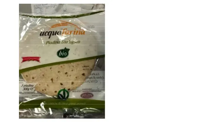 Confezione di PIADINA BIOLOGICA OLIO
