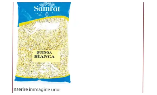 Confezione di Quinoa Bianca