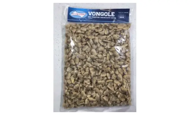 Confezione di VONGOLE DEL PACIFICO SGUSCIATE COTTE