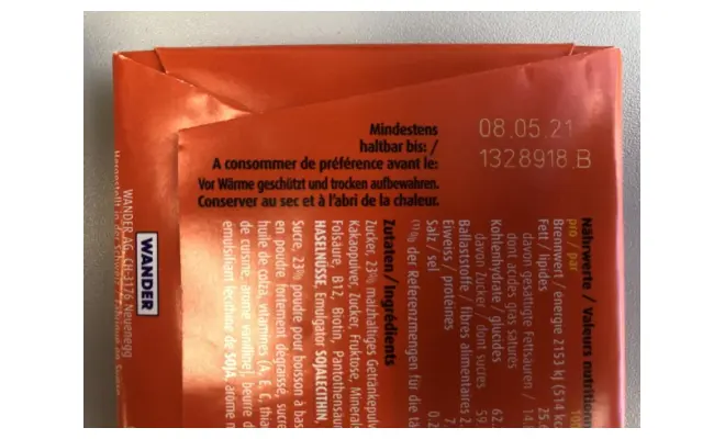 Confezione di Cioccolato Ovomaltine 100g