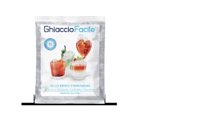 Confezione di Ghiaccio alimentare a cubetti 1Kg