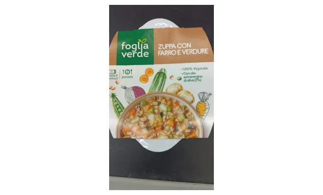 Confezione di Zuppa con farro e verdure