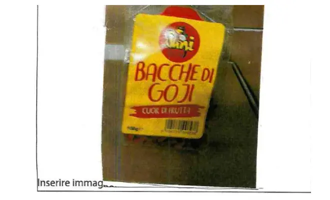 Confezione di BACCHE DI GOJI