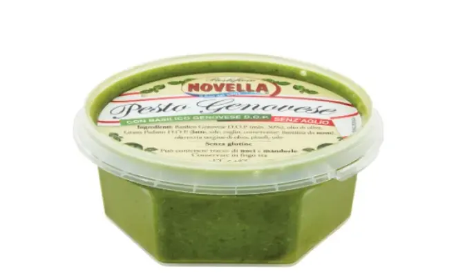 Confezione di pesto genovese senza aglio