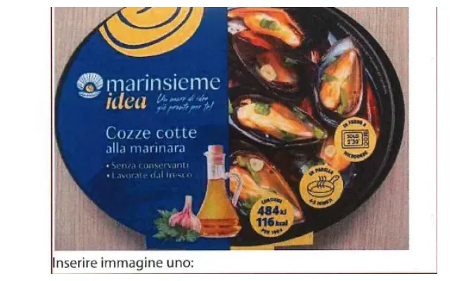 Confezione di COZZE COTTE ALLA MARINARA