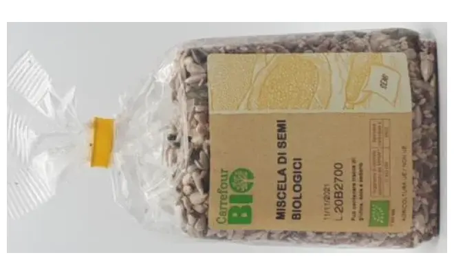 Confezione di miscela di semi biologici