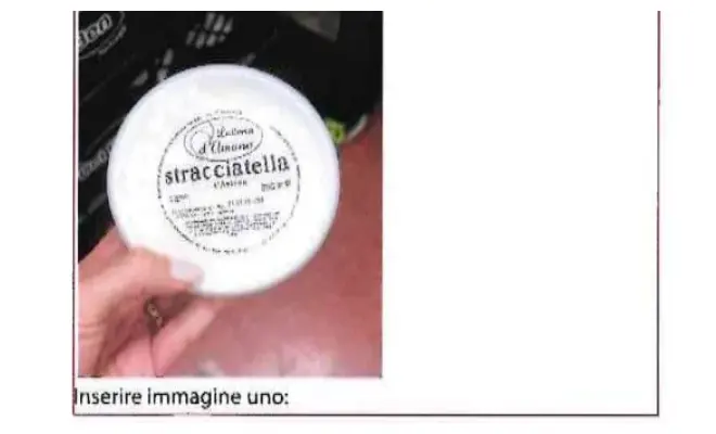 Confezione di STRACCIATELLA 250 GR E 500 GR