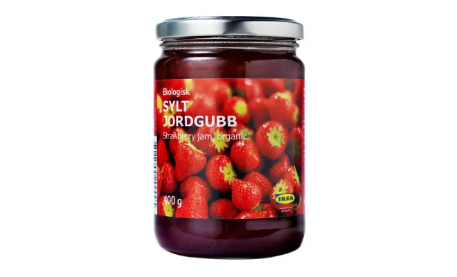 Confezione di Sylt Jordgubb Confettura di fragole bio, 400 g