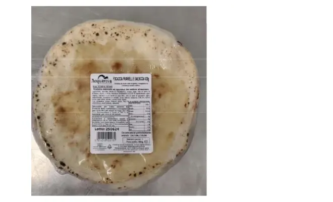 Confezione di FOCACCIA FRIARIELLI E SALSICCIA 420g