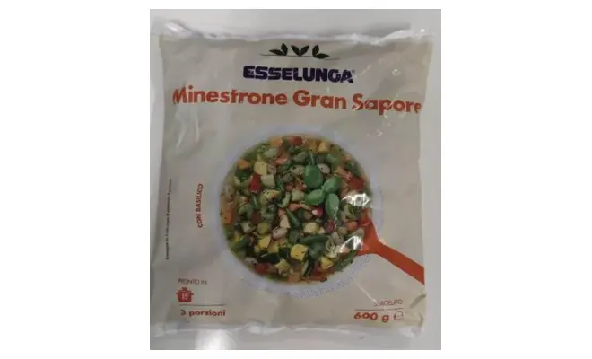 Confezione di Minestrone Gran sapore surgelato