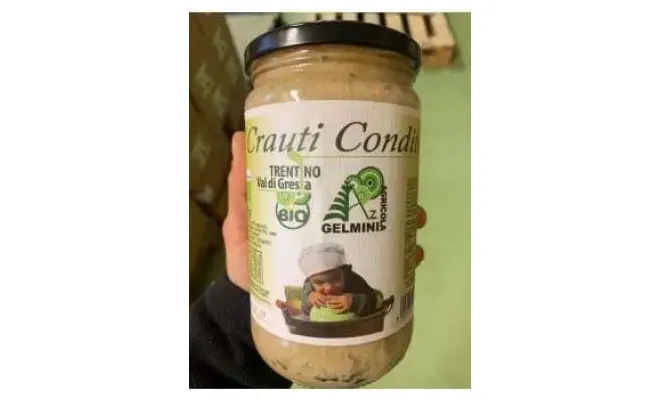 Confezione di Crauti conditi 500gr