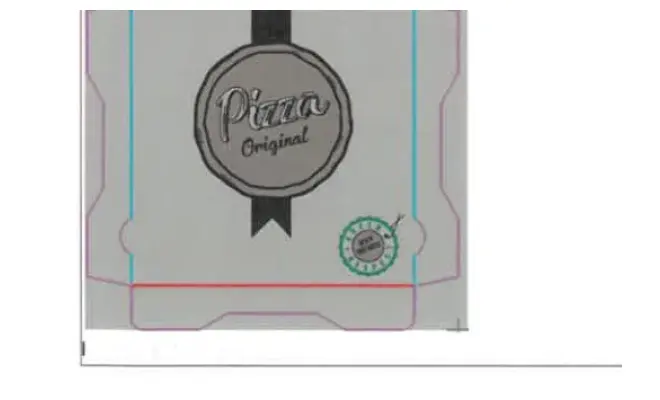 Confezione di Scatola per pizza