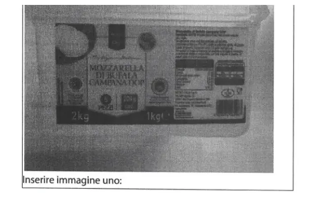 Confezione di MOZZARELLA DI BUFALA CAMPANA DOP - 200G / 125G / 100G VASCHETTA 1KG