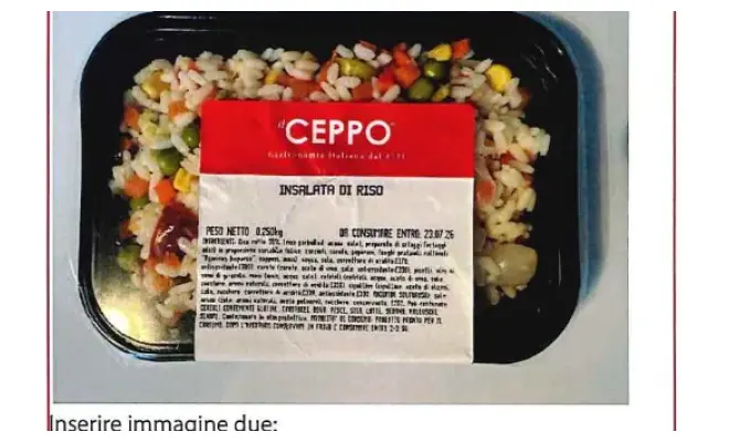 Confezione di INSALATA DI RISO